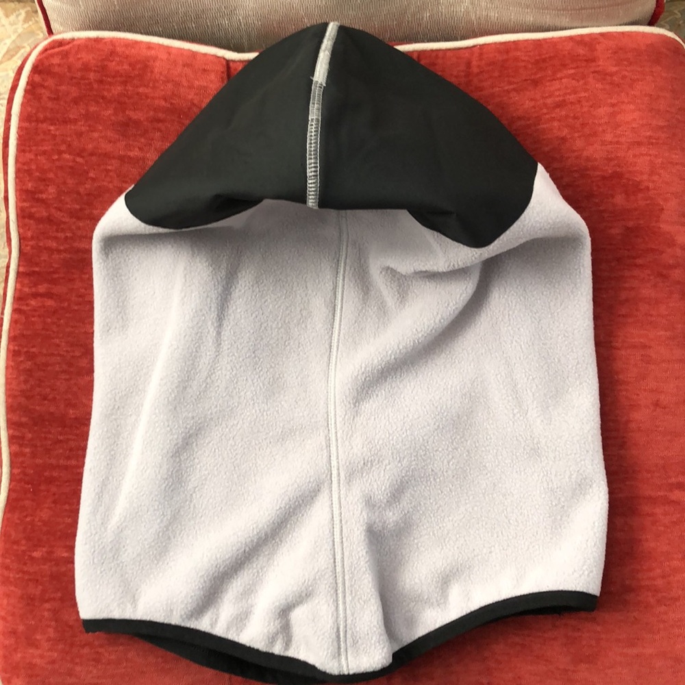 Spyder Black and Gray Hooded Neck Warmer - Picture 2 of 2